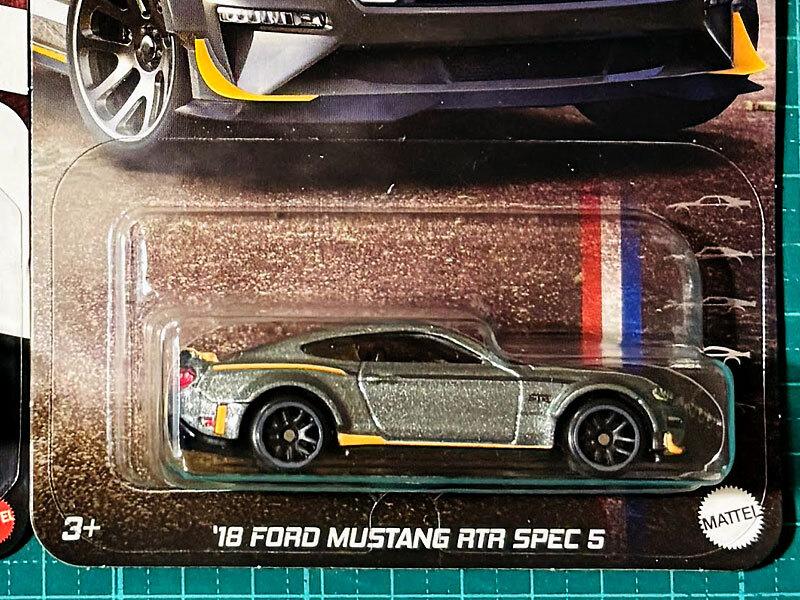 Hot Wheels 2001 BMW M5 FORD MUSTANG RTR SPEC 5 Ford Mustang 60th Anniversary Celebration Assortment / '18