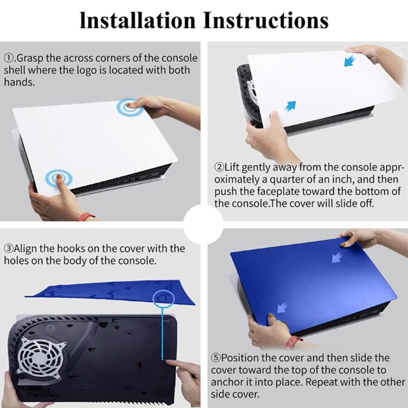 Shockproof Faceplates for Game Machine ,  Faceplate Replacement  Decoration Accessories