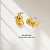 Retro Sand Gold Gourd Pendant: High Color Retention, Peaceful Style