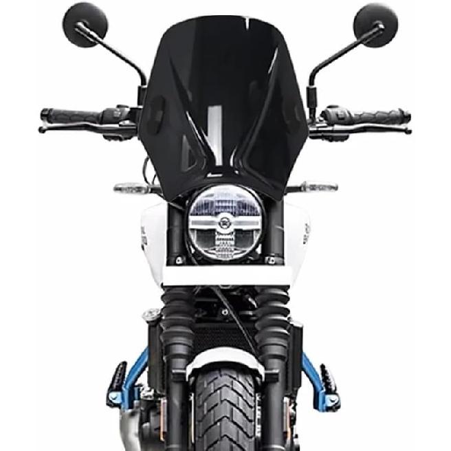 Motorcycle Windscreen for Guerrilla 450 for Guerrilla 450 Motorcycles Compact Sport Wind Deflector Windshield Universal