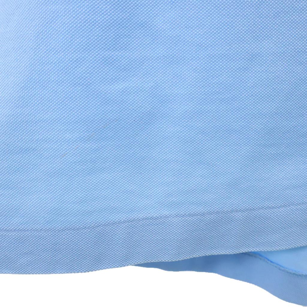 Polo by Ralph Lauren Short Sleeve Polo Shirt L Blue Pima Cotton Men's Used