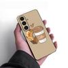 Coffee Art Phone Case For Samsung S26 S25 Plus S20 S20 Plus S22 Ultra S23 FE S21 Plus S21 Ultra Soft Cover