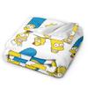 The S-Simpsons Blanket Flannel Textile Decor Multi-Function Ultra-Soft Throw Blankets For Bedding Travel Rug Piece