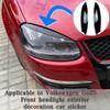 Autocollant décoratif en fibre de carbone pour phares de voiture, accessoires pour VW GOLF 5 MK5 GTI R 2005 2006 2007