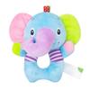 2Pcs Baby Pacify Toy Animal Figurine Rattle Doll Cotton Sensory Hand Shake Toys for Present