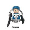 Blind Box Mini-Bausteine G0141 Figuren Großer Goblin Spiderman Iron Man Venom Captain Hawk Deadpool Rüstung Weihnachtsgeschenk Spielzeug