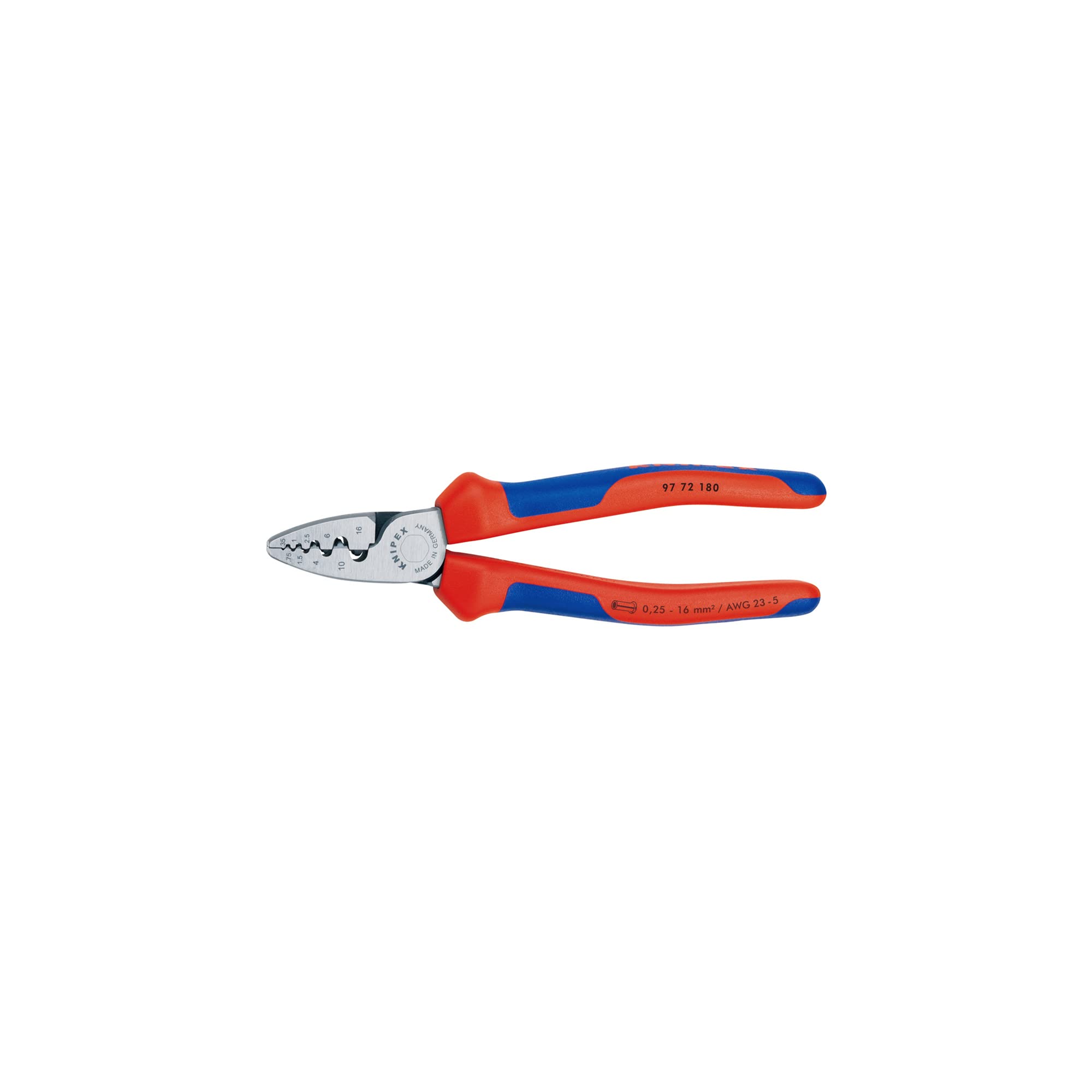 

KNIPEX 9772-180 End Sleeve Crimping Pliers