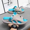 New Men Slippers Summer Casual EVA Soft-soled Platform Slides Sandals Indoor Outdoor Lightweight Walking Beach Shoes Flip Flops