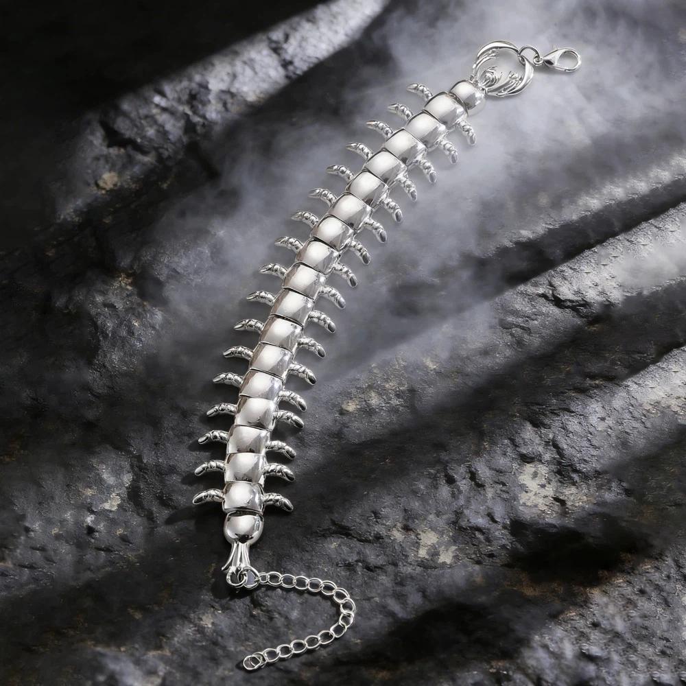 Punk Scorpion Bracelet Cool Men Bangle Trendy Dragon Hand Chain  Girls