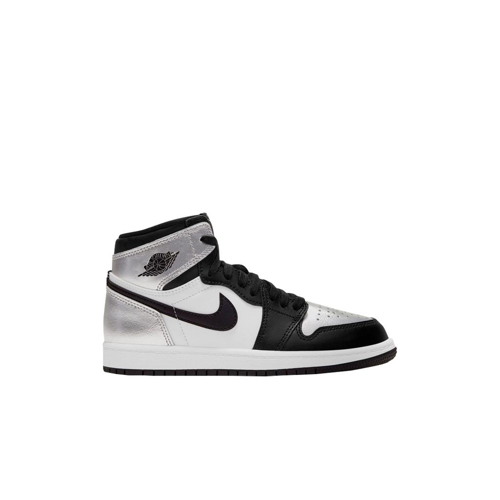 (ps) Jordan 1 Retro High Silver Toe