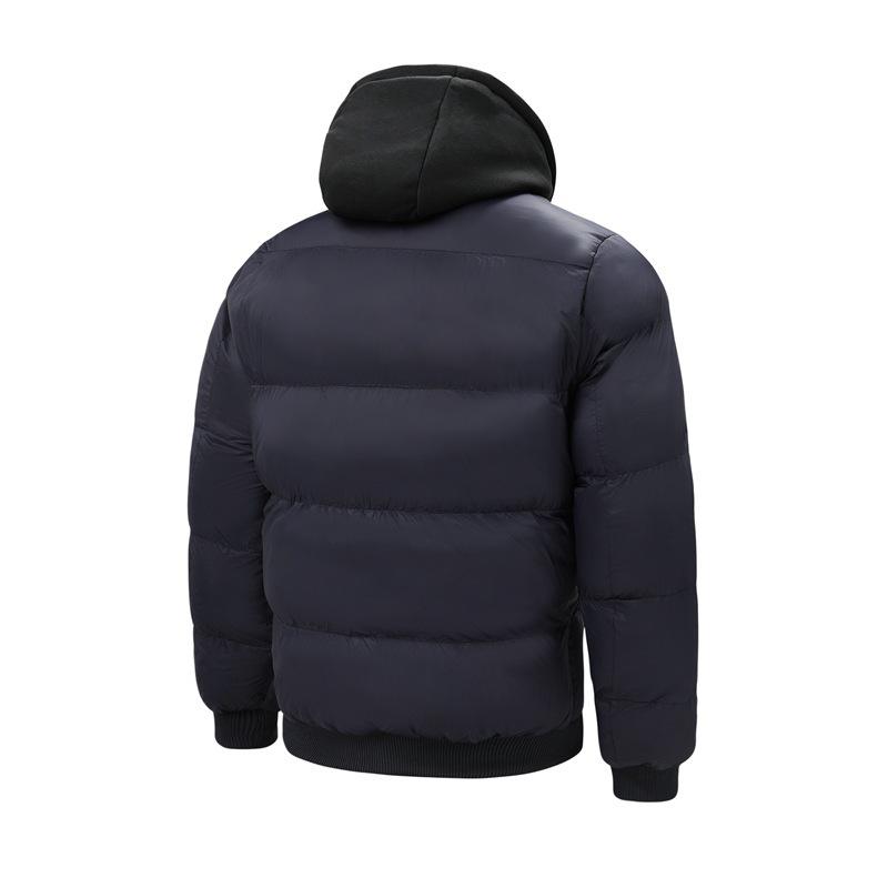 Men's Fashionable Hooded Cotton Jacket – Warm, Thick Winter Coat