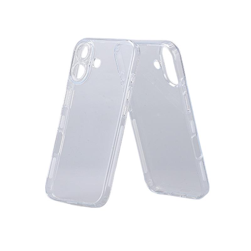 High-Transparency Anti-Drop TPU Airbag Case for iPhone 16/17: Four-Corner Protection and Anti-Slip Design iPhone 16 Pro