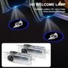 XXALI 1 2Pcs Led Car Door Welcome Lights Logo Projector Lamp For MINI Cooper One S Clubman R50 R53 R56 R60 F55 F56 R57 R58 R59