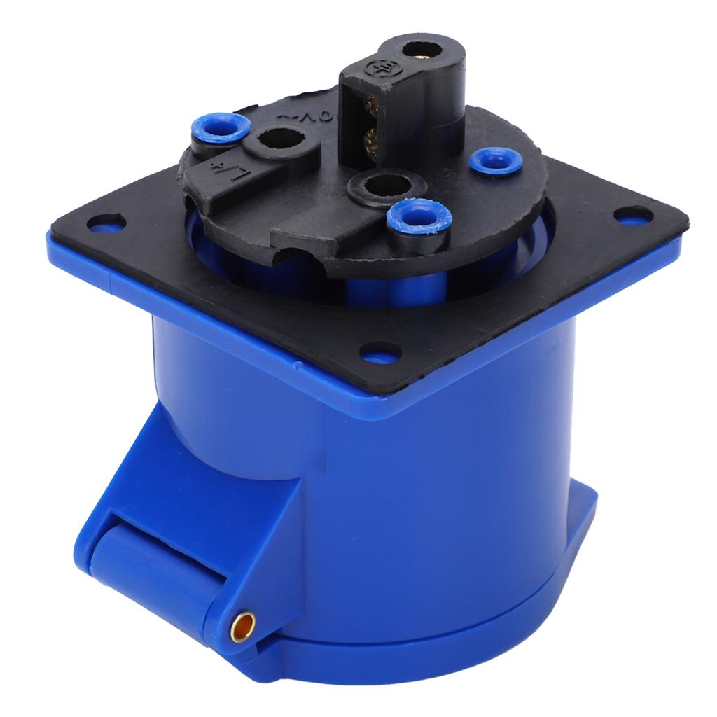 Industrial Power Socket 3‑Pin 1‑Phase Explosion‑Proof Concealed Installation 32A 220‑