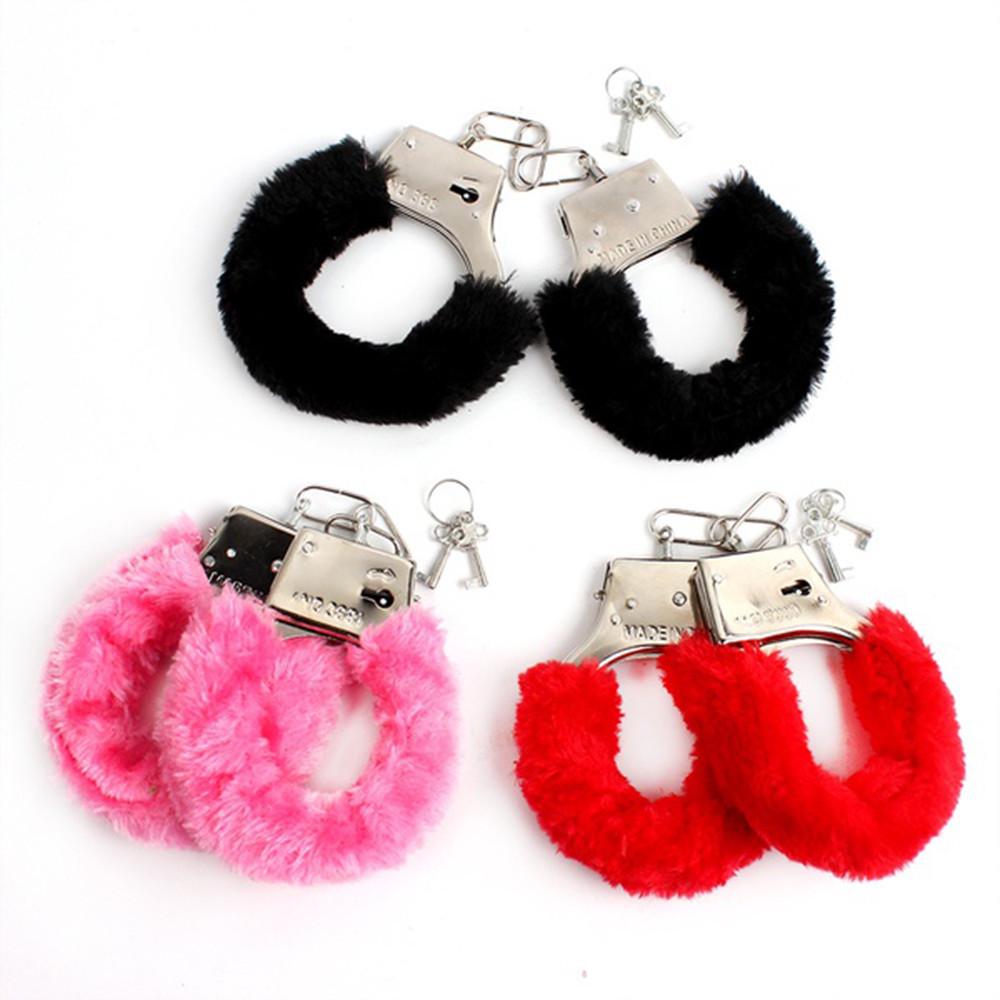 Hry pro dospělé SM Furry Soft Metal Pouta Cudnost Hračky pro pár 