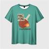 Table Tennis Full 3D Print T-shirt Men Cartoon Graphic Leisure Short Sleeve T Shirts Funny Children Size Ping Pong Sport Tees