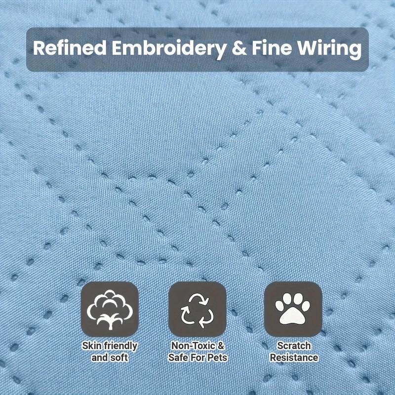 S New Upgraded Ice Cooling Experience Summer Pet Cooling Mat Washable And Breathable Pet Cooling Pad All Season For Dogs Pet