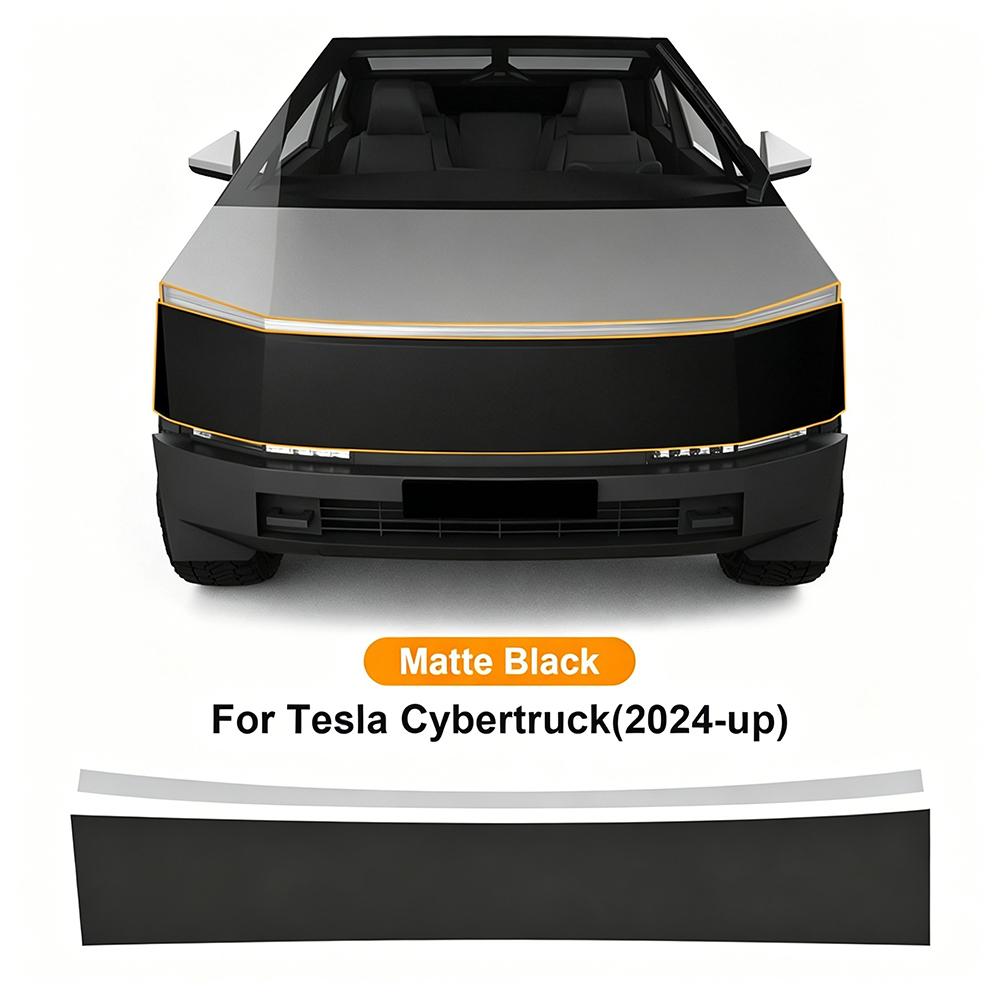 TPU Car Headlight Protective Film For Tesla Cybertruck 2024 2025 2026 Transport & Smoke Anti-Scratch Auto External Accessories.
