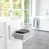 Magnetic Metal Washing Machine Side Shelf Space-Saving Folding Clothes Rack No Punching Temporary Rack Simple Bathroom Shelf