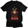 Men Short Sleeve T Shirt Cool Baphomet TShirt Kawaii Satan Demon Ghost Occult Goat Graphic Shirts Kawaii Clothing Anime Shirt
