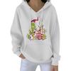 Women's Christmas  Hoodie Funny Cute Christmas Holiday Sweatshirt Pullover