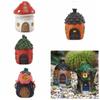 Micro Landscape Resin Garden Mushrooms Mushrooms Mushrooms House Model  Courtyard