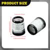 10 Pieces Golf Club Ferrules Accessories for 0.37'' Iron Shaft Adapter Installation