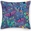Pillow Office Sofa  Butterfly Print Double Sided  Cover Square Cushion
