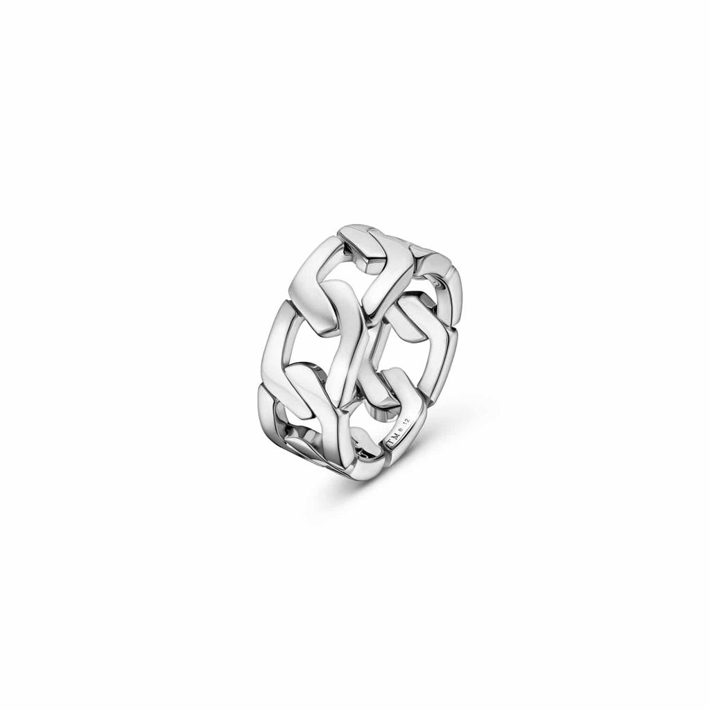 Trencadism Link Ring Silver 925 Ring Trm Lkr08Chs (B Type)