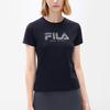 New FILA Regular T Shirt Women's Legend Blue F11W227107FNV