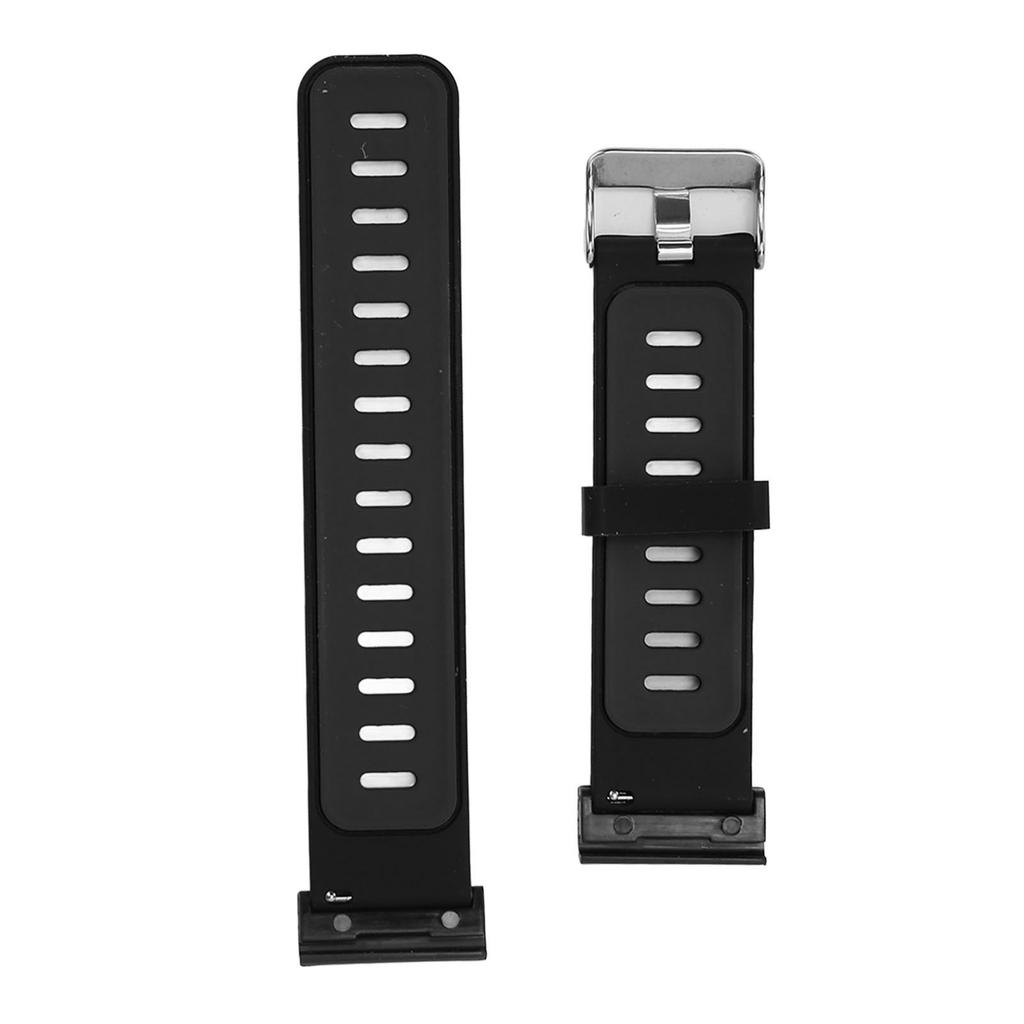 Silikon Smartwatch-Armband Größe Verstellbar Metallschließe 2 Farben Uhrenarmband für COROS Vertix 2