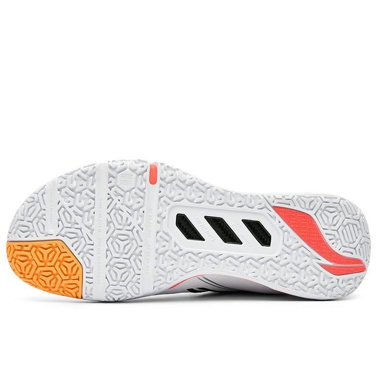 Li Ning Slip Resistant Abrasion Resistant Low Top Badminton Shoes Unisex White AYAT003-3