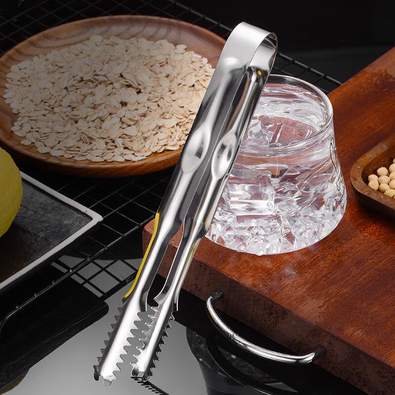 Zhishi Stainless Steel Ice Tongs