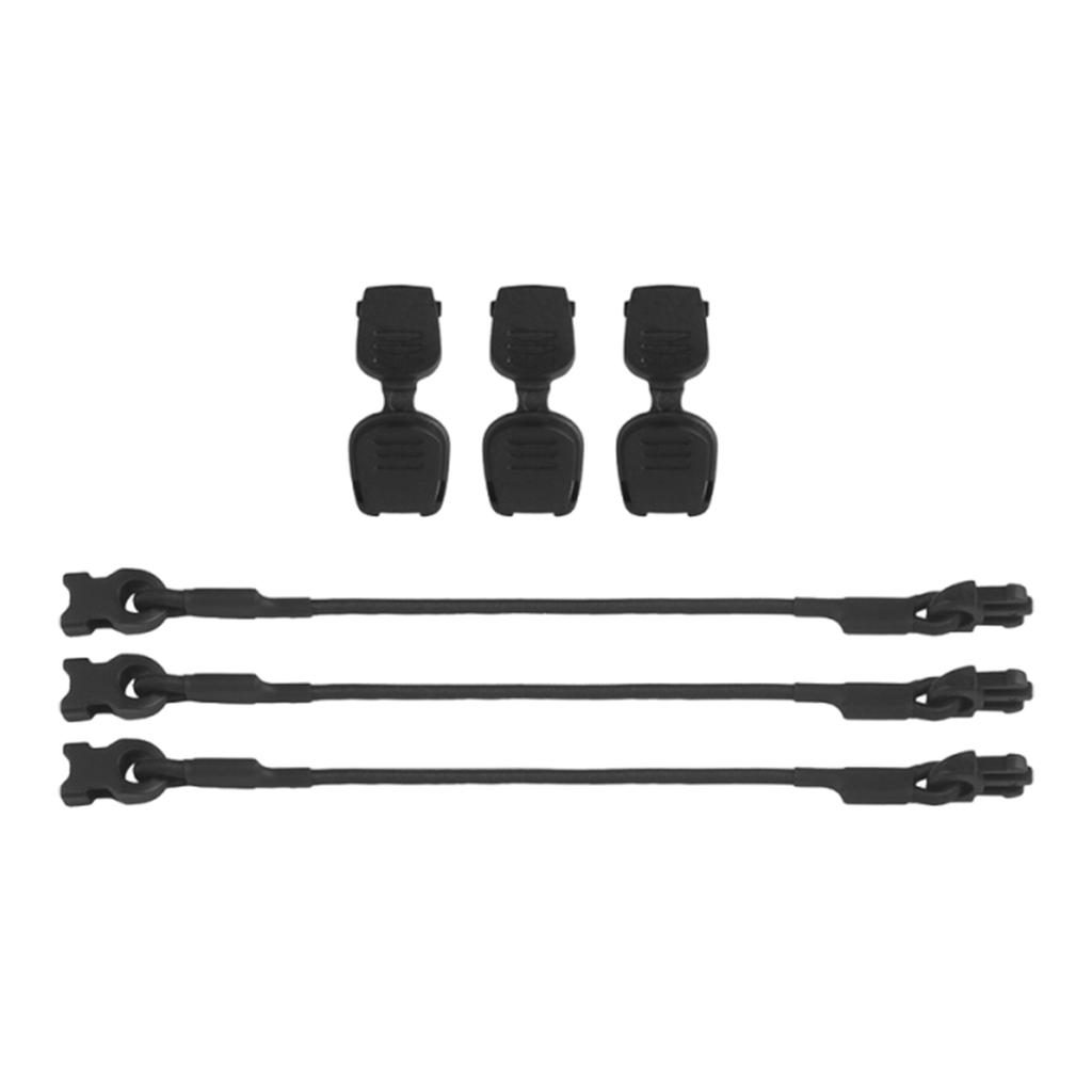 3 Stück Tourniquet-Halterriemen Verschleißfest Elastische TQ-Haltebänder Outdoor-Trainingsrucksack Lanyard für Chest Rig/Gürtel