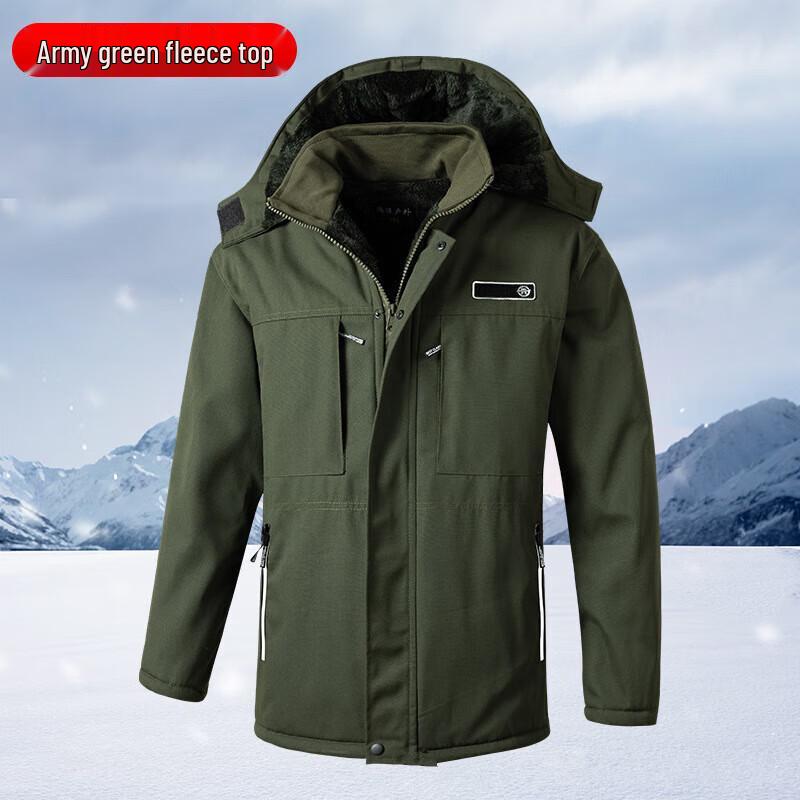 Мужской зимний водонепроницаемый утепленный рабочий костюм Height 175-195cm