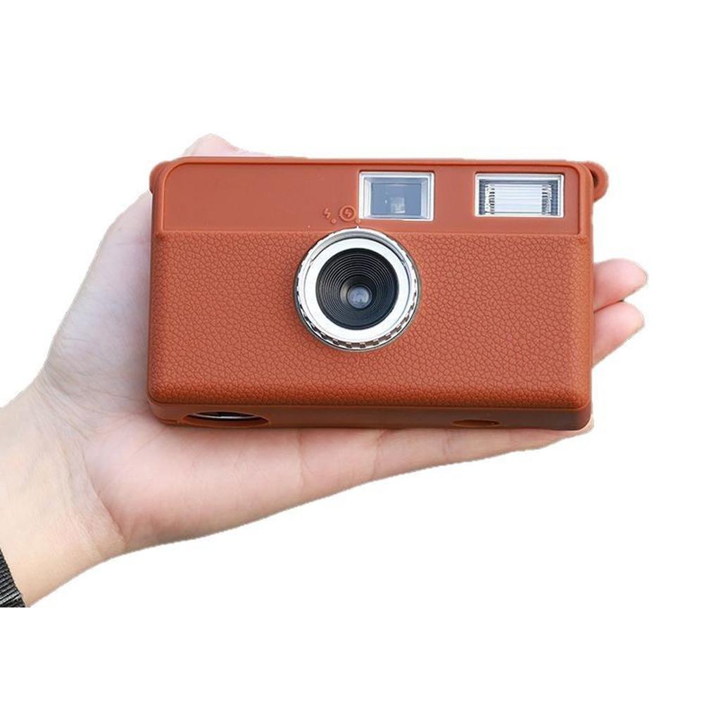 Silicone Camera Case Wear Resistant Shockproof Protective Cover Soft Solid Color Protective Shell for H35 Camera
