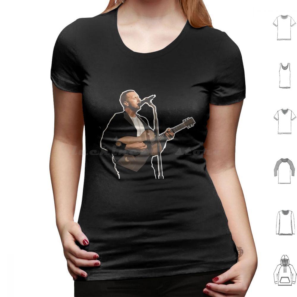 Der SängerEverydaylife T-Shirt Baumwolle Herren Damen DIY Druck Musikband Sänger Gitarre