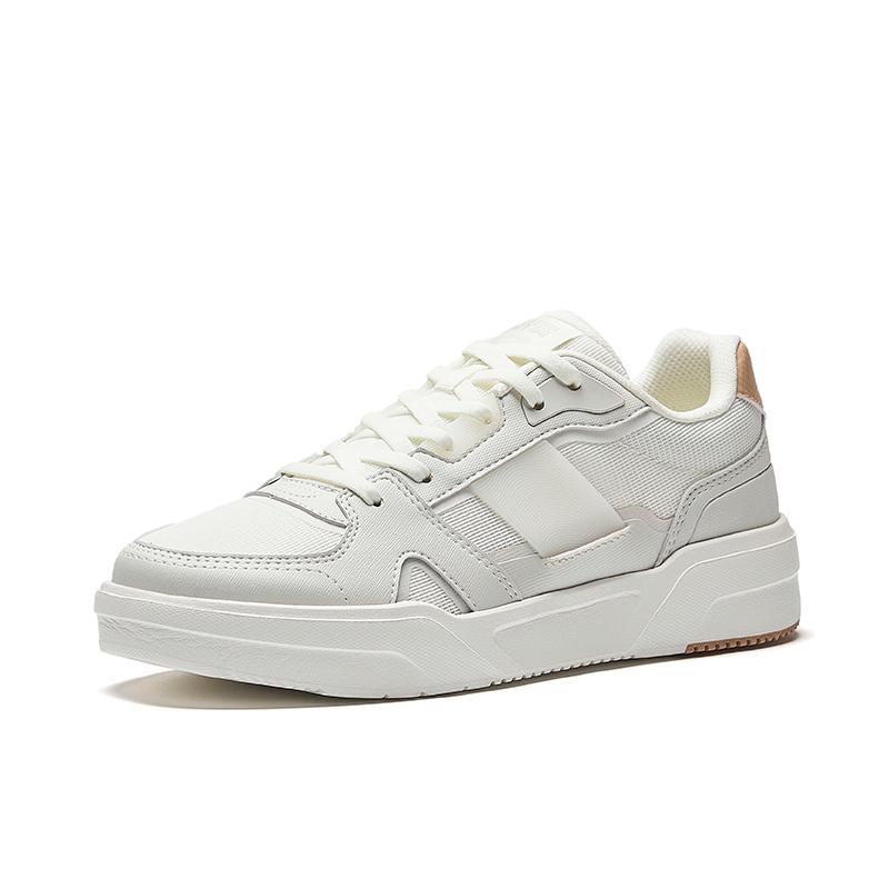 Anta Caramel Versatile Sneakers Kids Sneakers Digital-Fog-Gray Ivory-White Oat-Milk-Brown 122528014-5