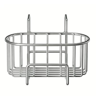Sponge Holder for Kitchen Sink Stainless Steel Hanging Drain Tray Sink for Soap Dispenser Storage