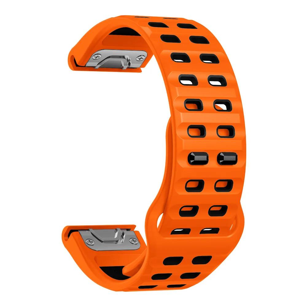 QuickFit 26mm 22mm Silicone Band For Garmin Fenix 8 7X 7 6X 6 5X Plus Epix Pro Gen 2 Forerunner 945 955 Strap Wristband Bracelet