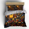 "Electrical Tools Set for Repairs" Soft Skin-Friendly Bedding Set Includes 1 Duvet Cover And 2 Pillowcase, Gift