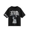 Jujutsu Kaisen Satoru Gojo T-Shirt, Unisex Summer Cotton Y2K Style Apparel, Fashion Short Sleeve Top for Anime Fans