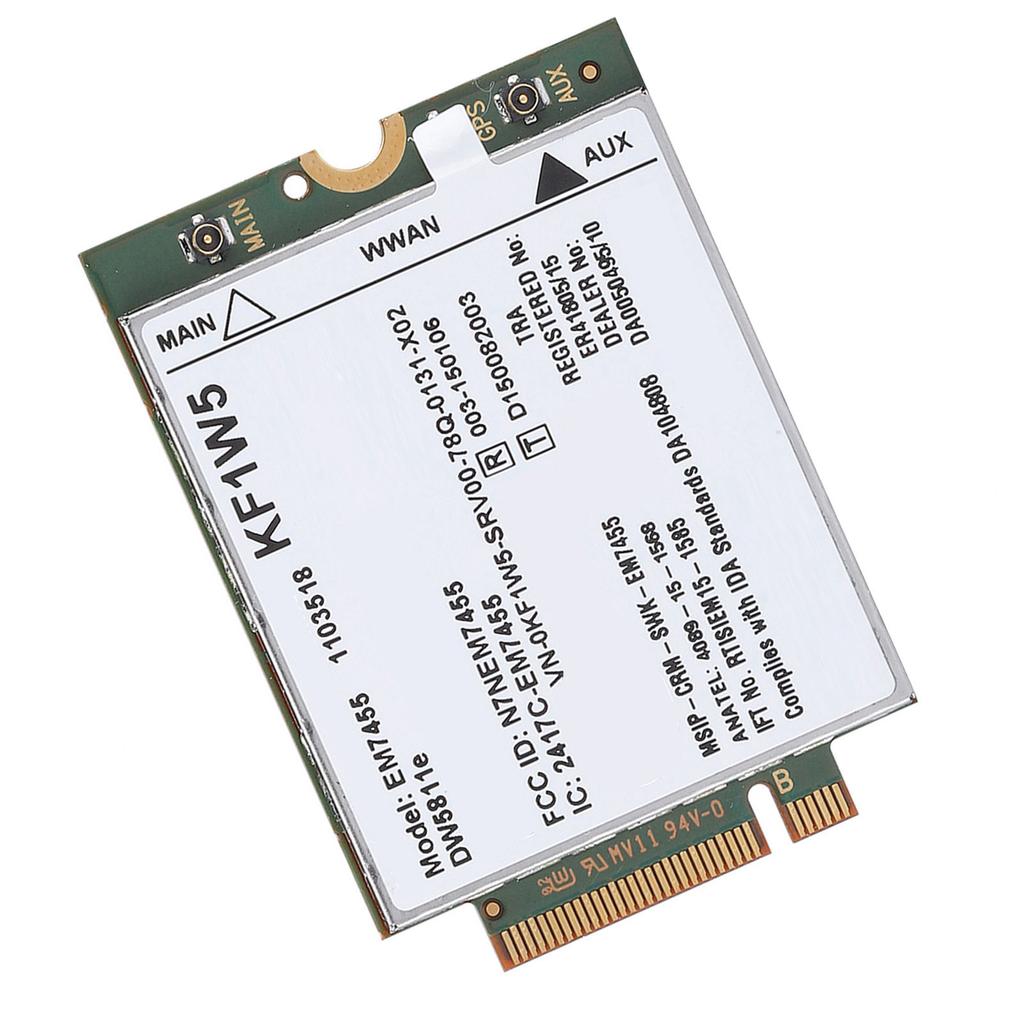 Ersatz-Wireless-EM7455 für Dell DW5811e Qualcomm 4G LTE WWAN NGFF-Kartenmodul
