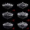Piece Bridal Wedding Jewelry Stunning Crystal Rhinestone Crown Headband Tiaras Crowns Headbands