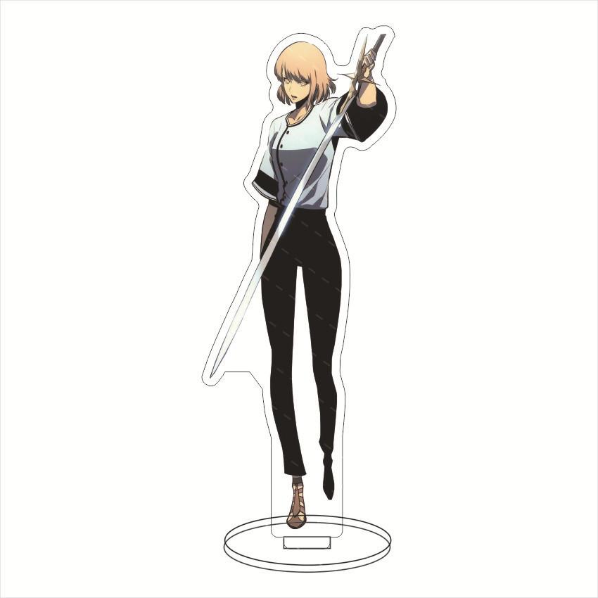 Anime Solo Leveling Korean Peripherals Full Acrylic Stand Figure Collectible Desk Ornaments Creative Birthday Gift For Friends