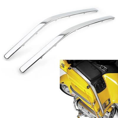 Gold Wing GL1800 Motorcycle Chrome Side Box Decorative Trim For Honda GoldWing GL 1800 2001-2011 Decoration Fairing Accessories