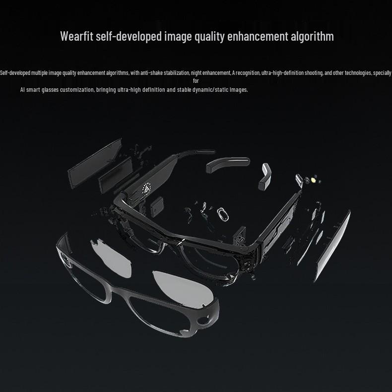 YX100 Smarte Bluetooth-Brille mit Audio- und KI-Funktionen