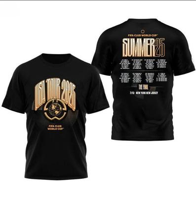 FIFA Club World Cup 2025 USA Summer Tour T-shirt, Size S-4XL