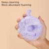 Silicone Body Scrubber Whirlwind Double Sided Bath Brush Hair Washing Massage Comb Bathroom Skin Shower Cleaning Brushes
