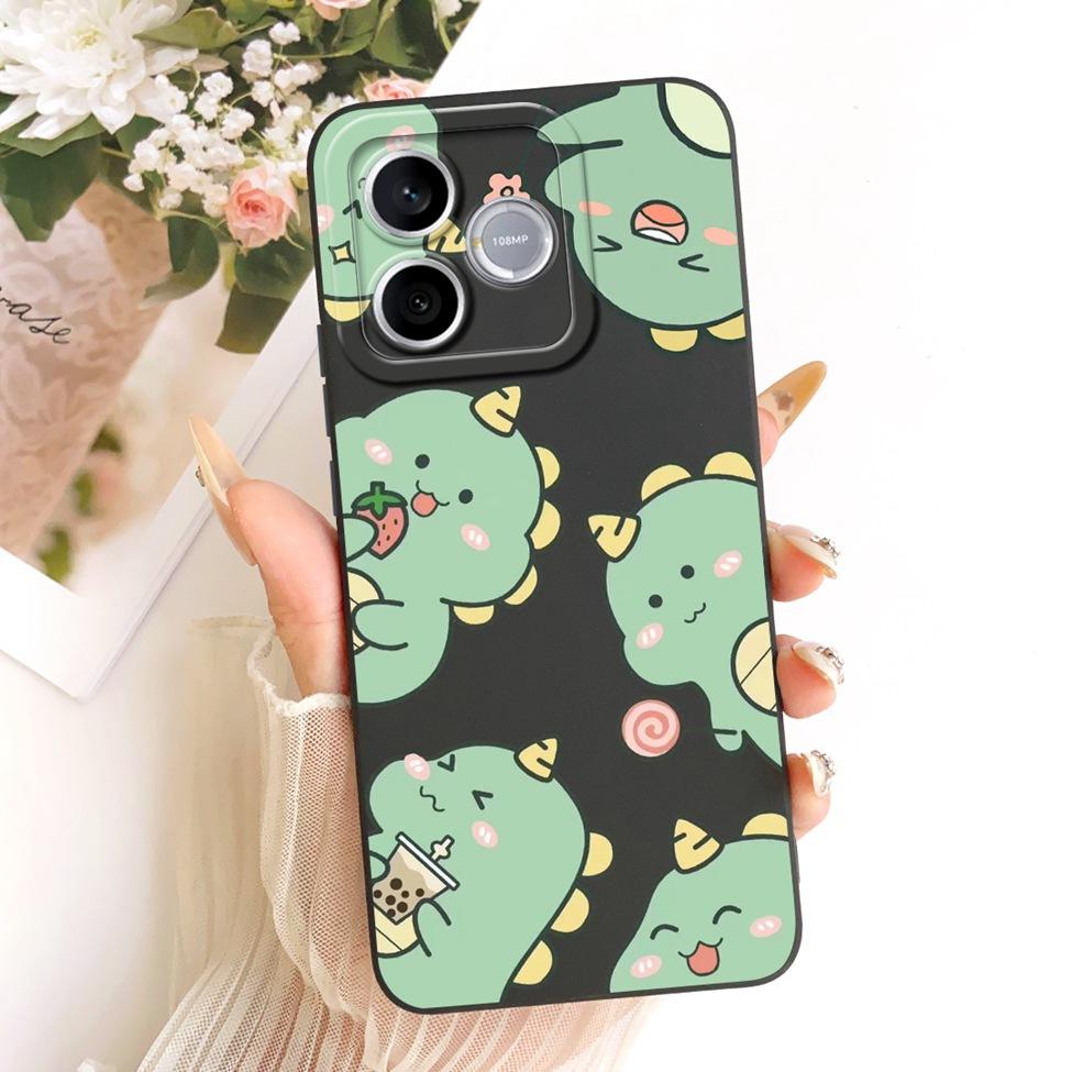 For Honor 600 Lite 5G Casing Cover Silicone Luxury Fashion Kawaii Cute Painted Shockproof Phone Case For Honor LNA-NX1